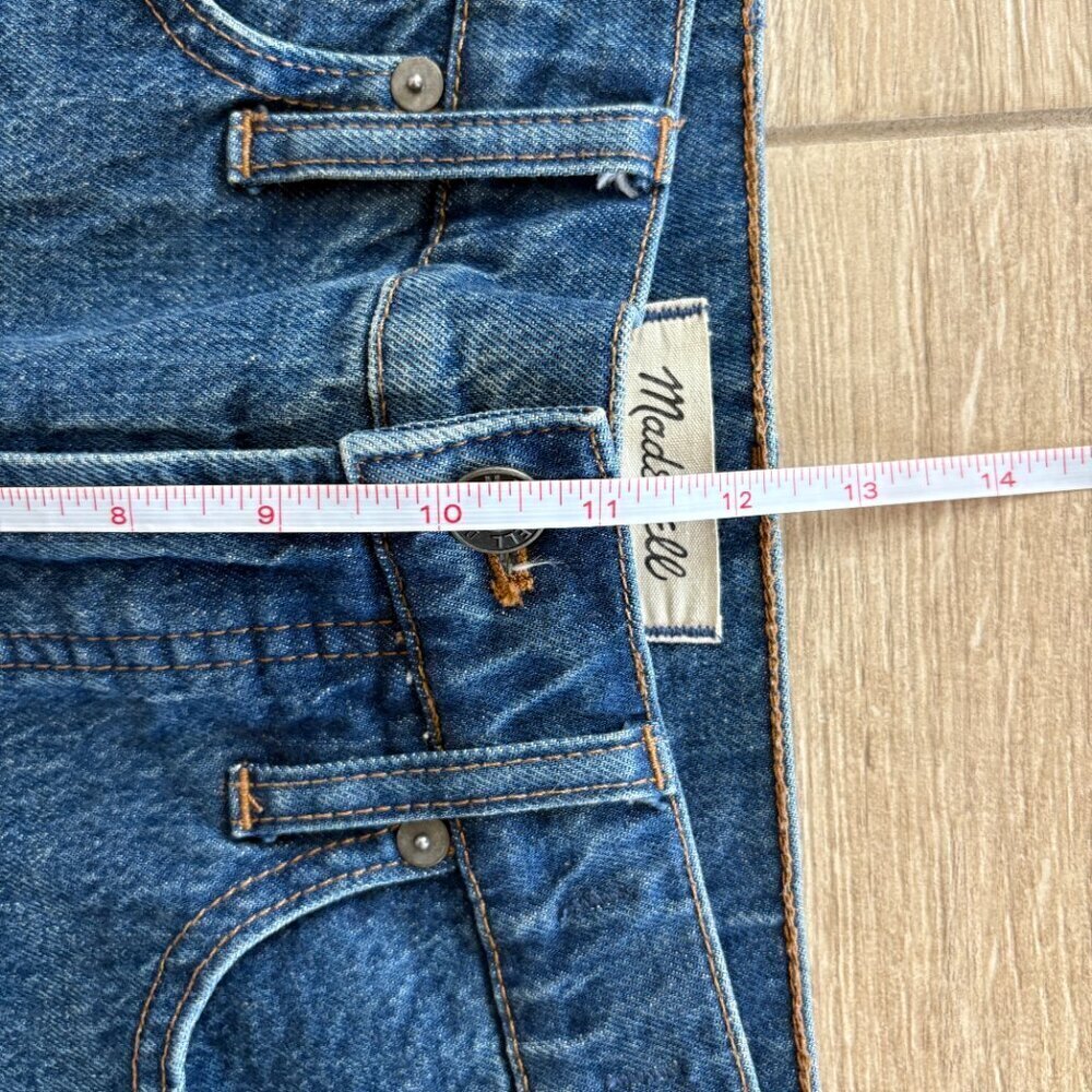 Madewell Perfect Vintage Jean Women's 26 Blue Haight Dark Wash Denim Boho Casual - Picture 10 of 11